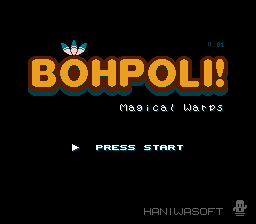 Bohpoli! - Magical Warps title screen