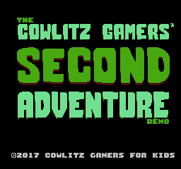 The Cowlitz Gamers 2 title screen