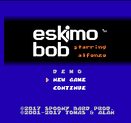 eskimo bob title screen