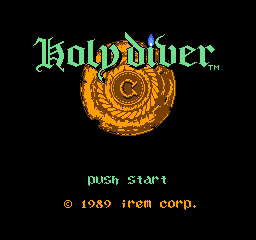 Holy Diver title screen