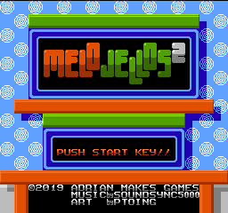 Melo-Jellos 2 title screen
