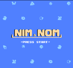 Nim & Nom title screen