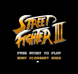 Street Fighter 3 Street Fighter 3