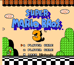 Super Mario Bros. 3 Title Screen