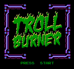 Troll Burner title screen