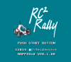 RC 2 Rally title screen