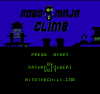 Robo-Ninja Climb title screen