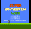 Super Homebrew War title screen