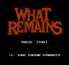 title screen What Remains