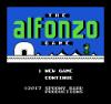 The Alfonzo Game title screen