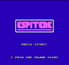 Espinete title screen