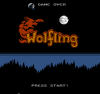 Wolfling title screen